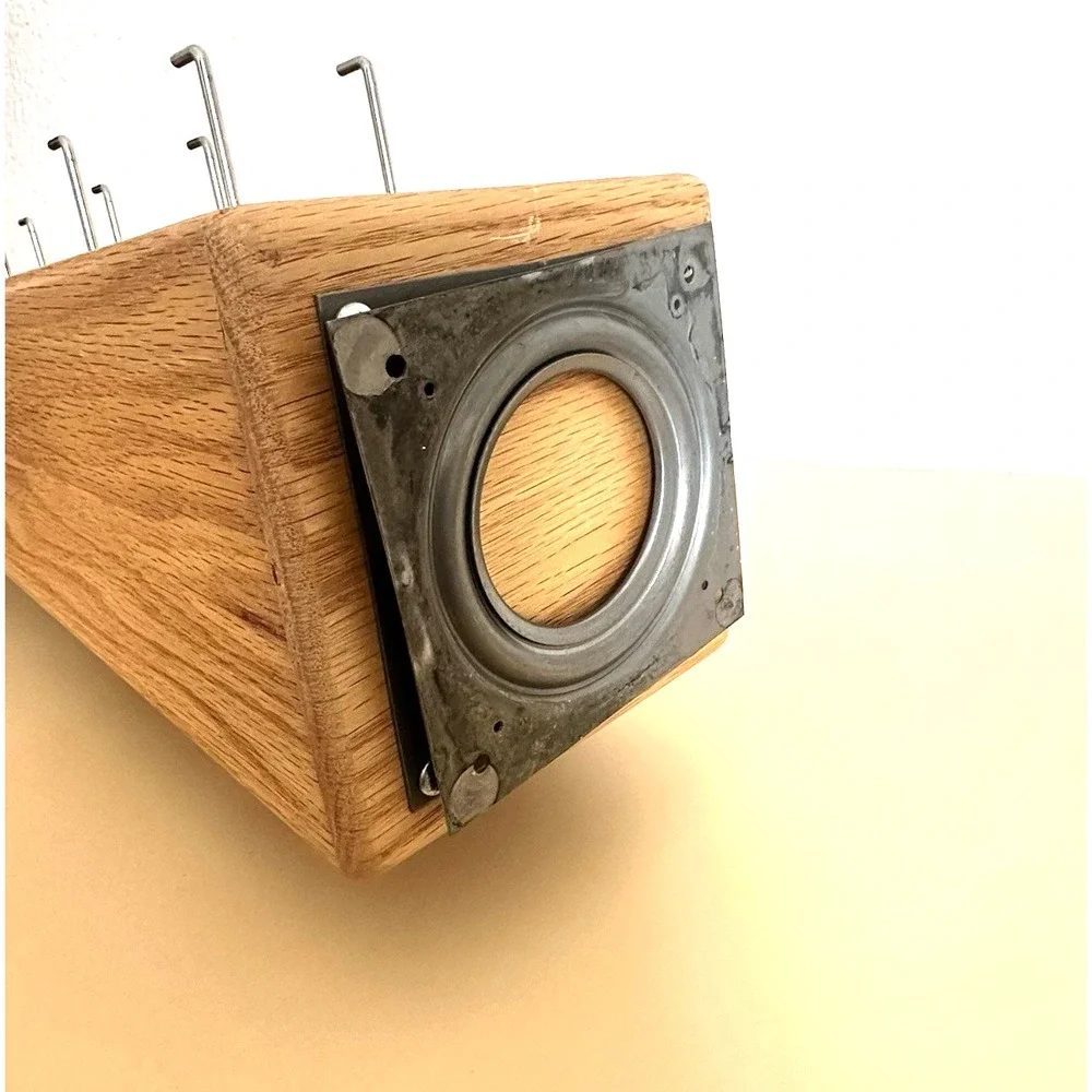 Wood Rotating Jewelry Display Stand 21.5